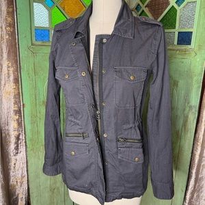 Thin Utility Shirt Jacket by Velvet